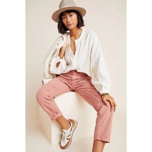 Anthropologie Pilcro Tavi Buttondown Blouse Small S NEW